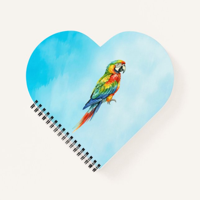 Carnet Perroquet (Devant)