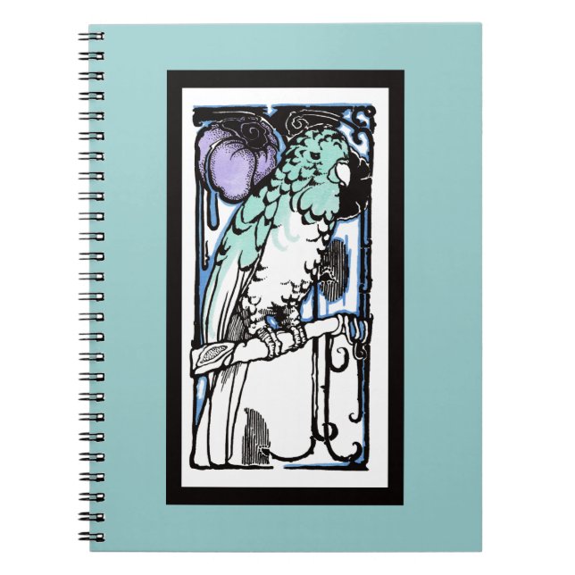 Carnet Perroquet des années '20 (Devant)