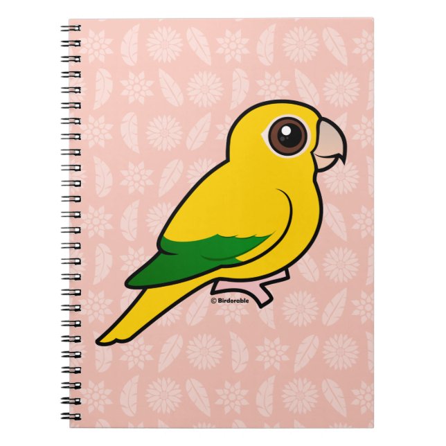Carnet Perruche d'or de Birdorable (Devant)