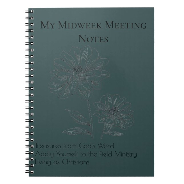 Carnet Personal Bible Study Notebook (Devant)