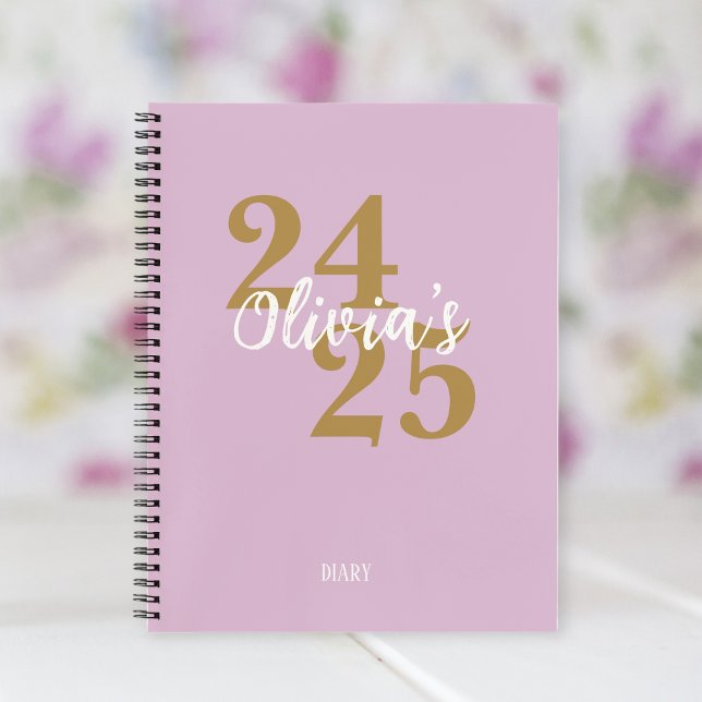 Carnet Personalized Academic Diary 2024-2025  (Créateur téléchargé)