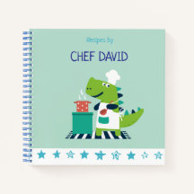 Personalized Blank Cookbook for Kids