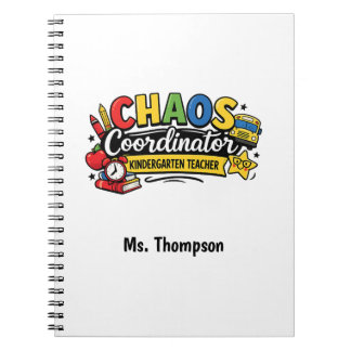 Carnet Personalized Chaos  Coordinator Teacher 