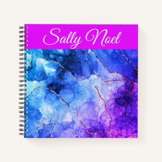 Carnet Personalized colorful notebook