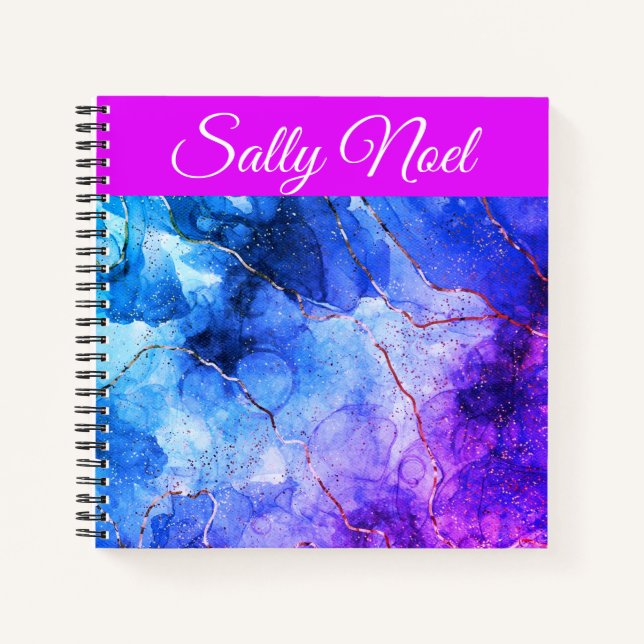 Carnet Personalized colorful notebook (Devant)