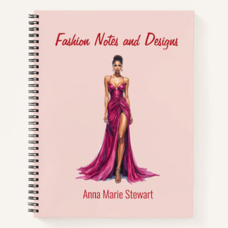 Carnet Personalized Fashion Sketch Book