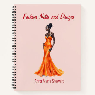 Carnet Personalized Fashion Sketch Book