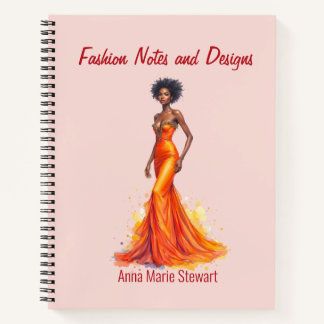 Carnet Personalized Fashion Sketch Book