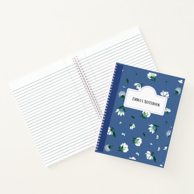 Carnet Personalized Floral Notebook (Intérieur)