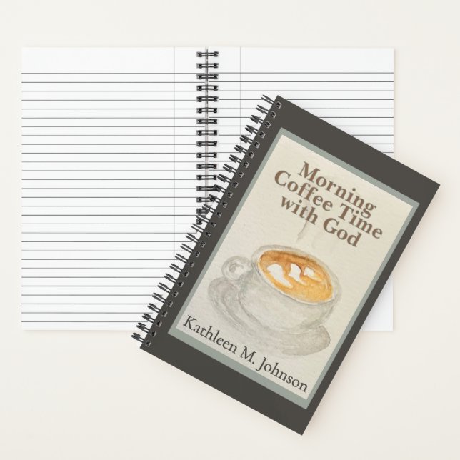 Carnet Personalized Journal: Morning Coffee Time with God (À l'intérieur)