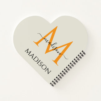 Carnet Personalized Monogram & Name 