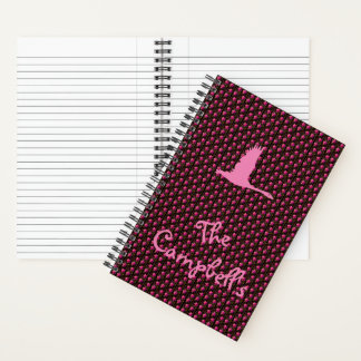 Carnet Personalized "Newberg" Pattern Spiral Notebook