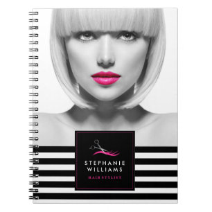 Carnet personnalisable de coiffeur