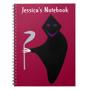 Carnet personnalisable Halloween Reaper Grim