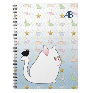 Carnet Personnalisable : Merle et minou