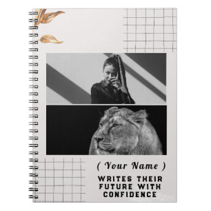 Carnet personnalisé Ajouter votre nom et photo
