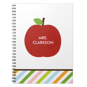 Carnet personnalisé Apple moderne