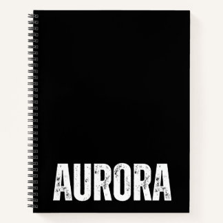 Carnet personnalisé avec Aurora