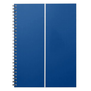 Carnet PERSONNALISÉ bleu et blanc