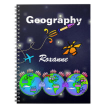 Carnet personnalisé de géographie