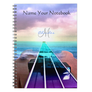 Carnet personnalisé de musique de guitare basse de