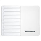 Carnet personnalisé de style de composition