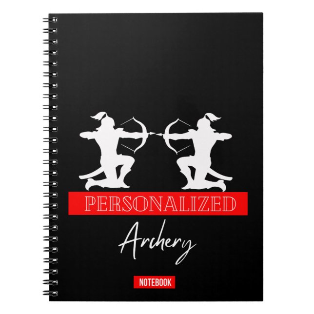 Carnet personnalisé de tir à l'arc (Devant)