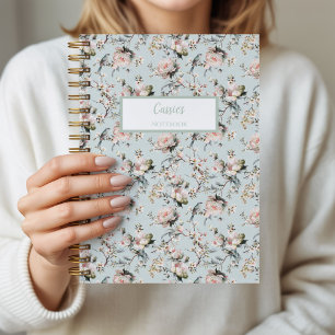 Carnet personnalisé Fleur de l'oiseau
