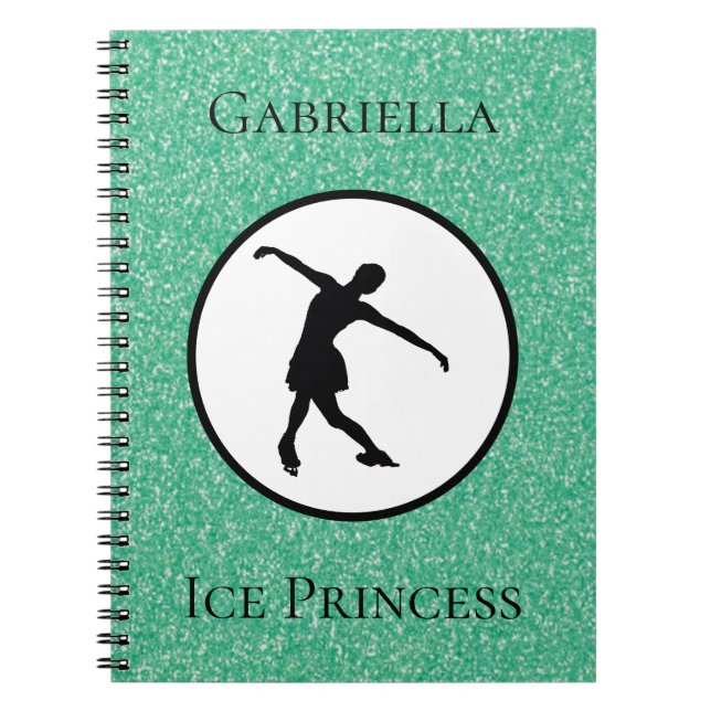 Carnet personnalisé "Ice Princess" (Devant)