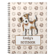 Carnet personnalisé Jack Russell Terrier - Chien m