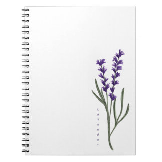 Carnet personnalisé Lavender