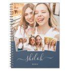 Personnalisé Nom Moderne tendance Script 4 Photo C