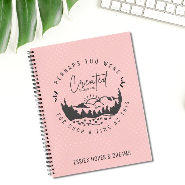 Carnet Personnalisé Peut-Être Vous Avez Été Créé Chrétien (Créateur téléchargé)
