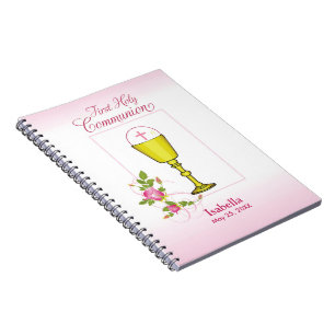 Carnet Personnaliser le nom de la fille Pink First Holy C