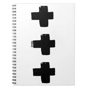 Carnet PERSONNALISER : Peinture Abstraite Monochromatique
