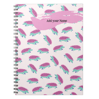 Carnet PERSONNALISER : Porcelets roses