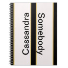 Personnalisez Ce Bordure Noir & Or