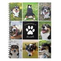 Pet Memorial Custom Chien 8 Photo Collage