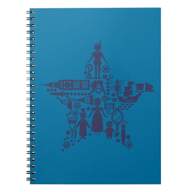 Carnet Peter Pan & Friends Star (Devant)