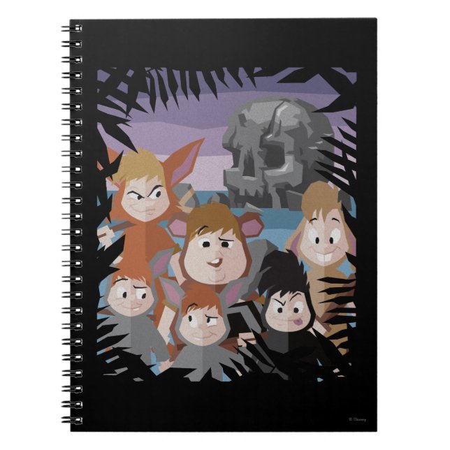 Carnet Peter Pan's Lost Boys At Skull Rock (Devant)