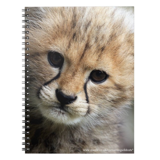 Carnet Petit animal de guépard (Devant)