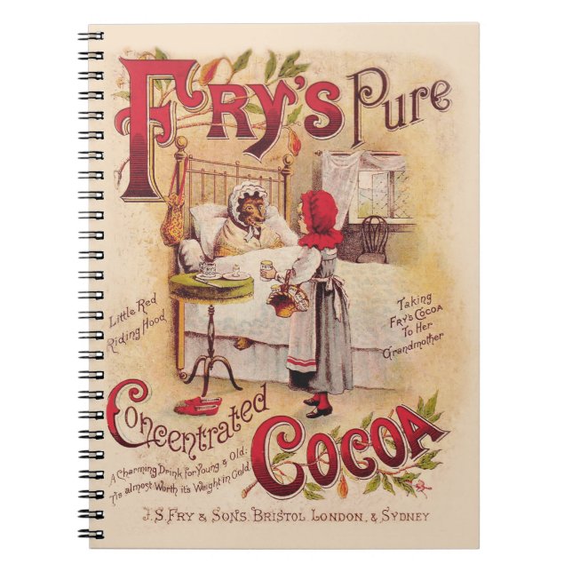 Carnet Petit cacao à chapeau rouge (Devant)