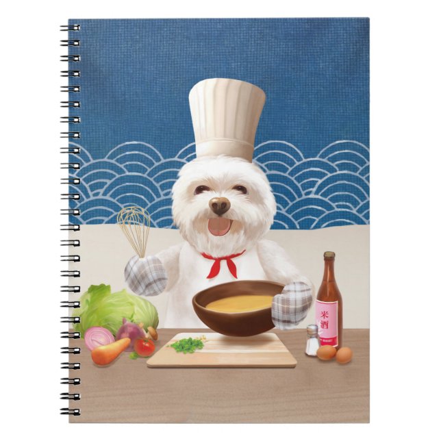 Carnet Petit Chien Chef (Devant)