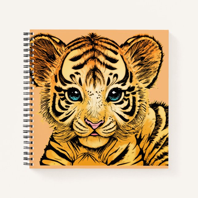 CARNET PETIT TIGER (Devant)