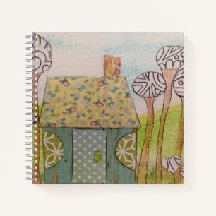 Carnet Petite maison verte