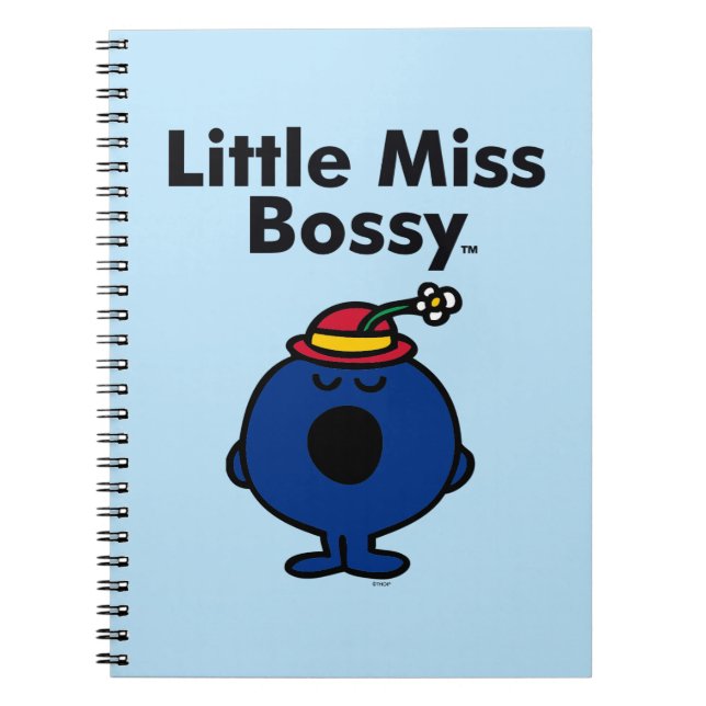 Carnet Petite Miss | Little Miss Bossy is So Bossy (Devant)