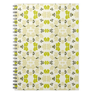 Carnet Petites Roses Jaunes
