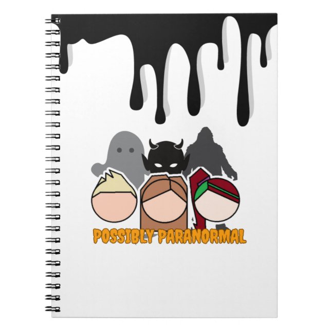 Carnet Peut-êtreCarnet paranormal #1 (Devant)