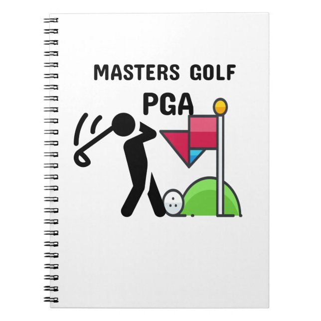 Carnet pga de golf maître (Devant)
