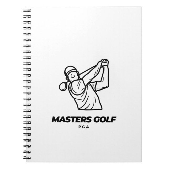 Carnet pga, golf (Devant)